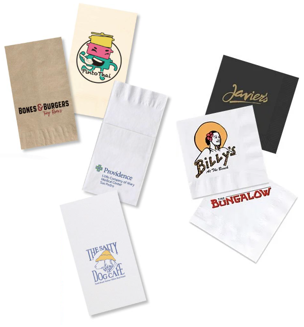 napkins custom printed napkins